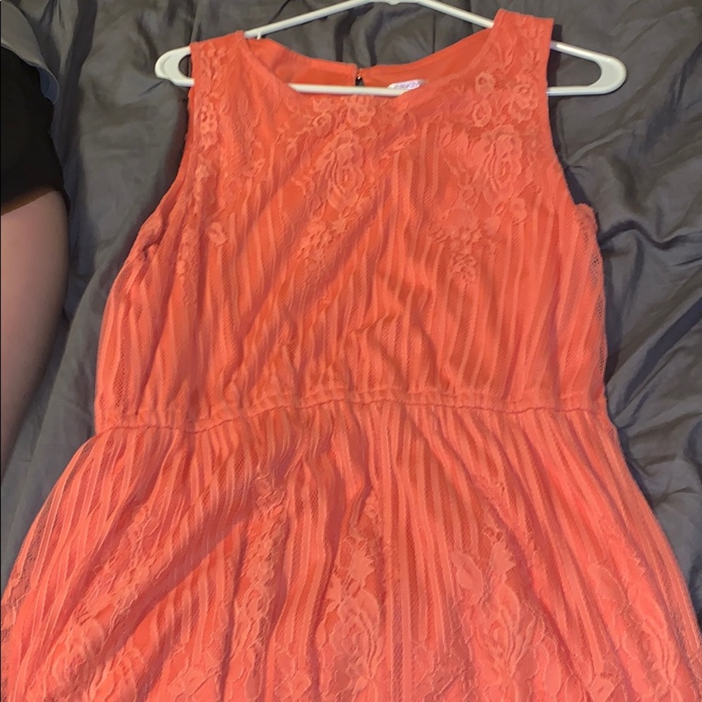 ANOTHER bright pink dress!!